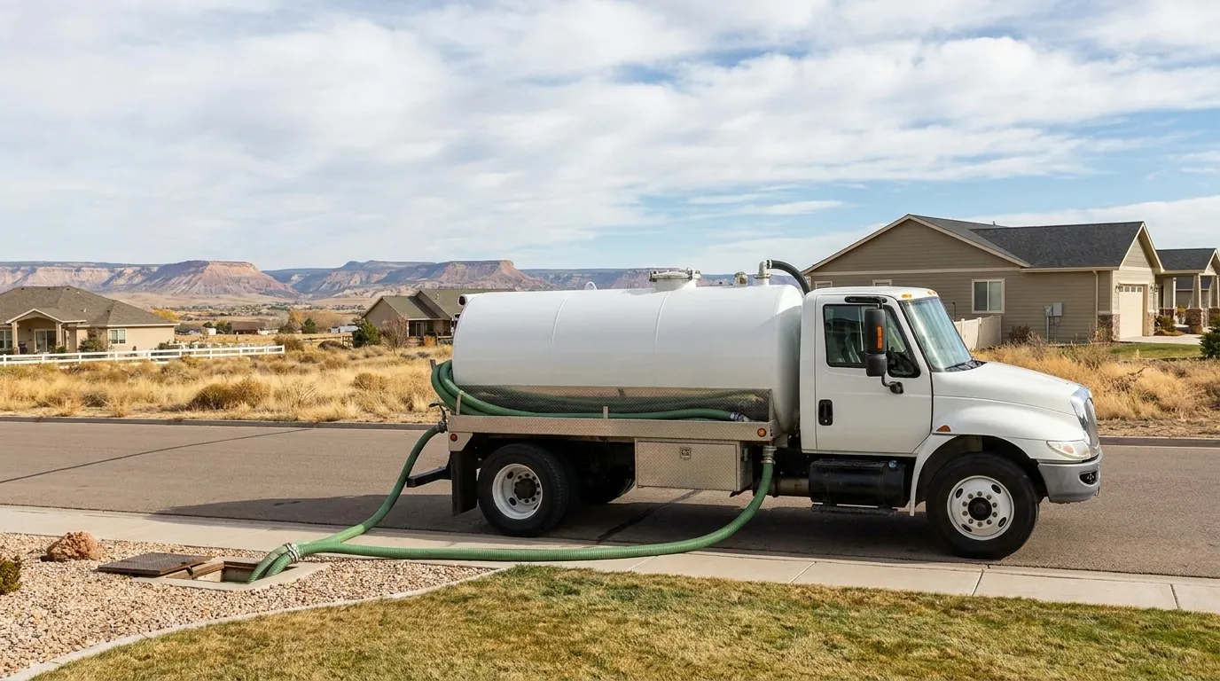 Emergency septic response for a backup in Grand Junction